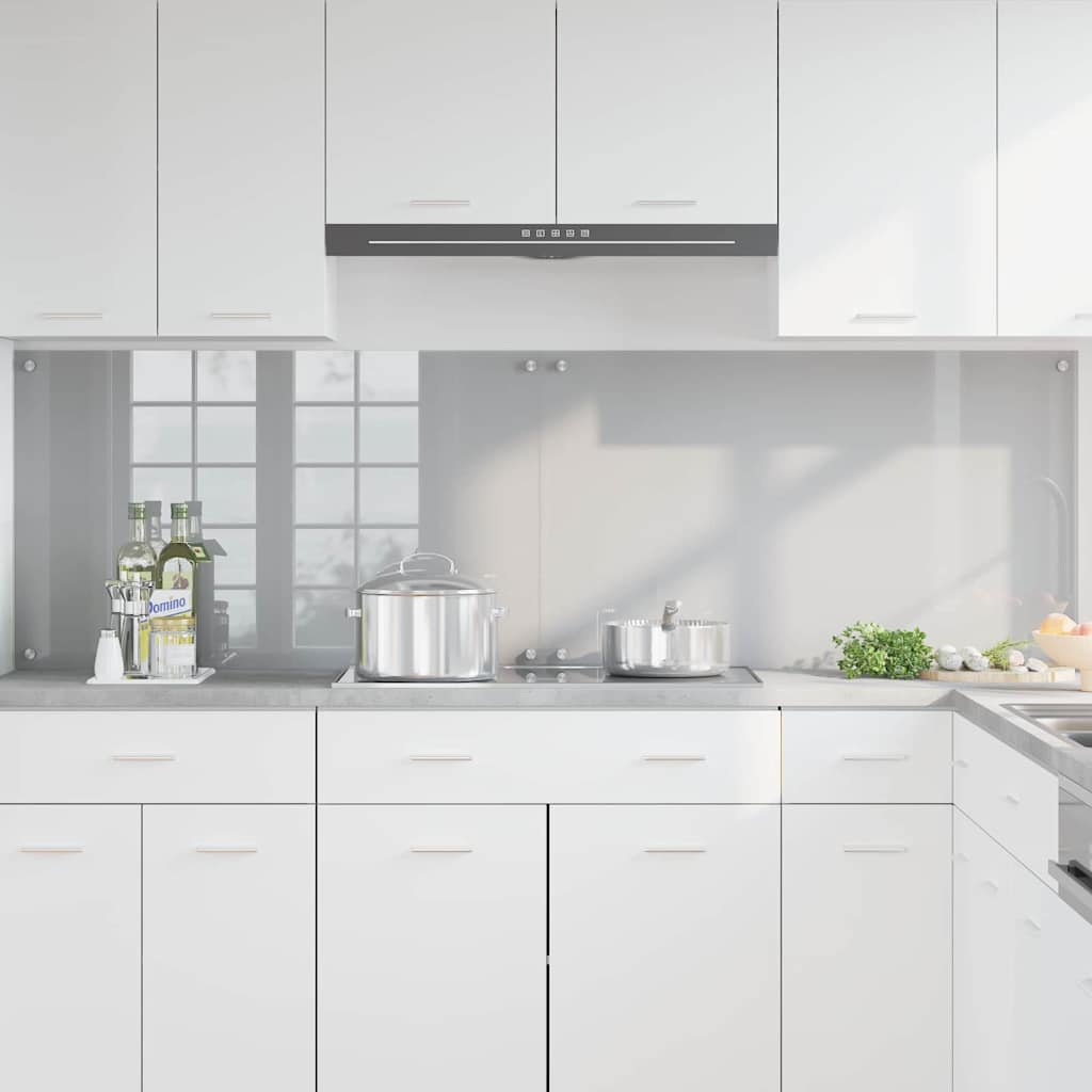 Kuhinjski zid 2 pcs Svijetlo siva 100 x 60 cm