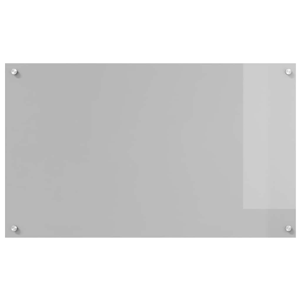 Kuhinjski zid 2 pcs Svijetlo siva 100 x 60 cm