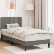 Krevetna konstrukcija Svjetlosiva 90 x 200 cm Kordura tekstil