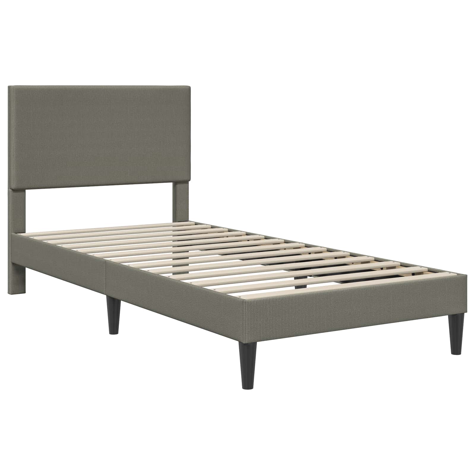 Krevetna konstrukcija Svjetlosiva 90 x 200 cm Kordura tekstil