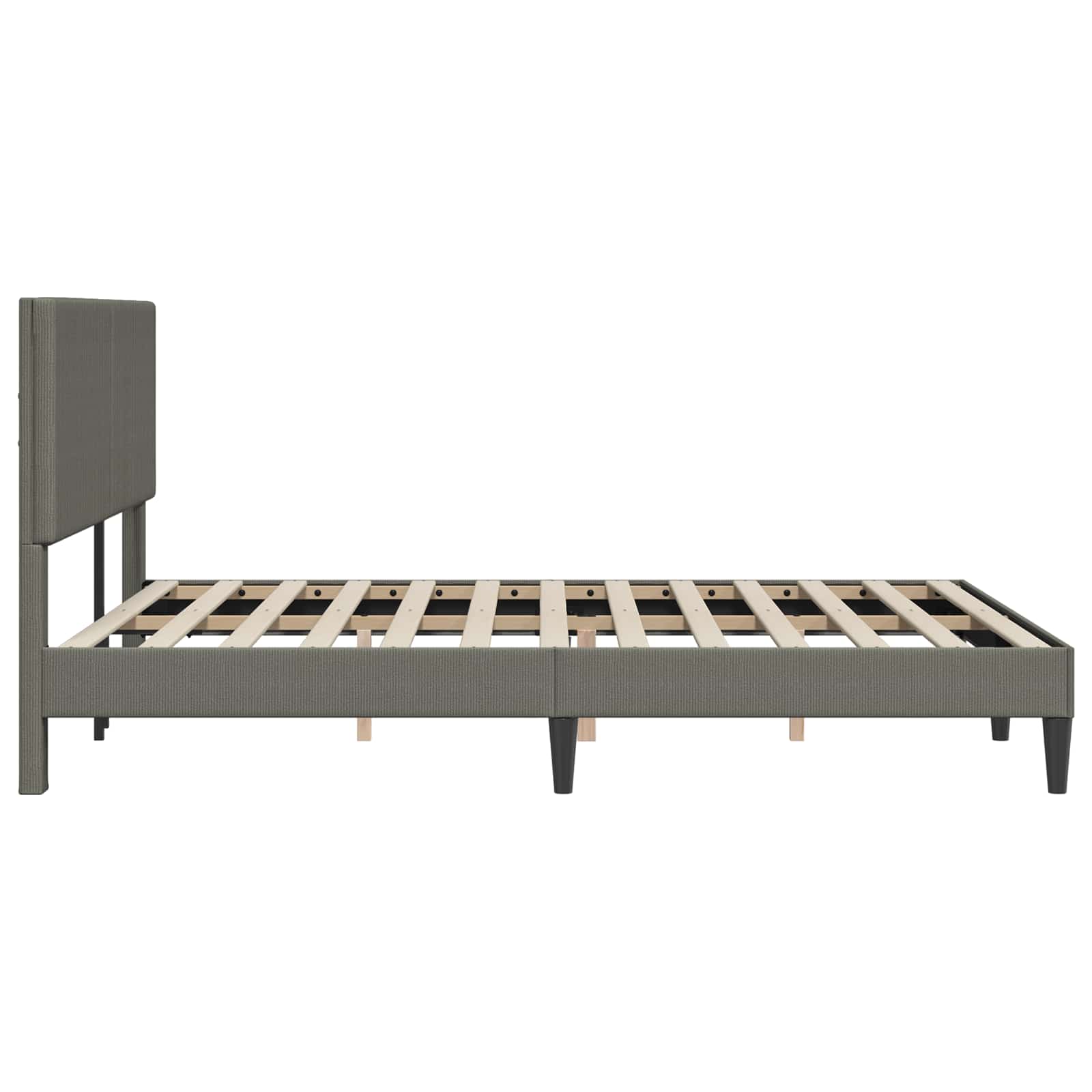 Krevetna konstrukcija Svjetlosiva 120 x 200 cm Kordura tekstil