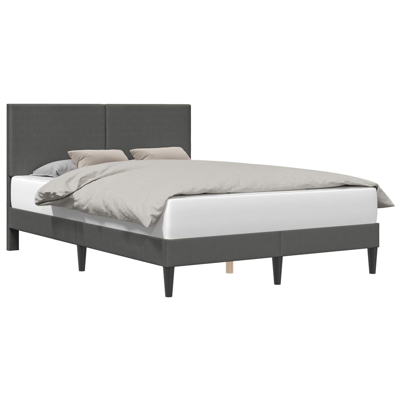 Krevetna konstrukcija Tamnosiva 120 x 200 cm Kordura tekstil