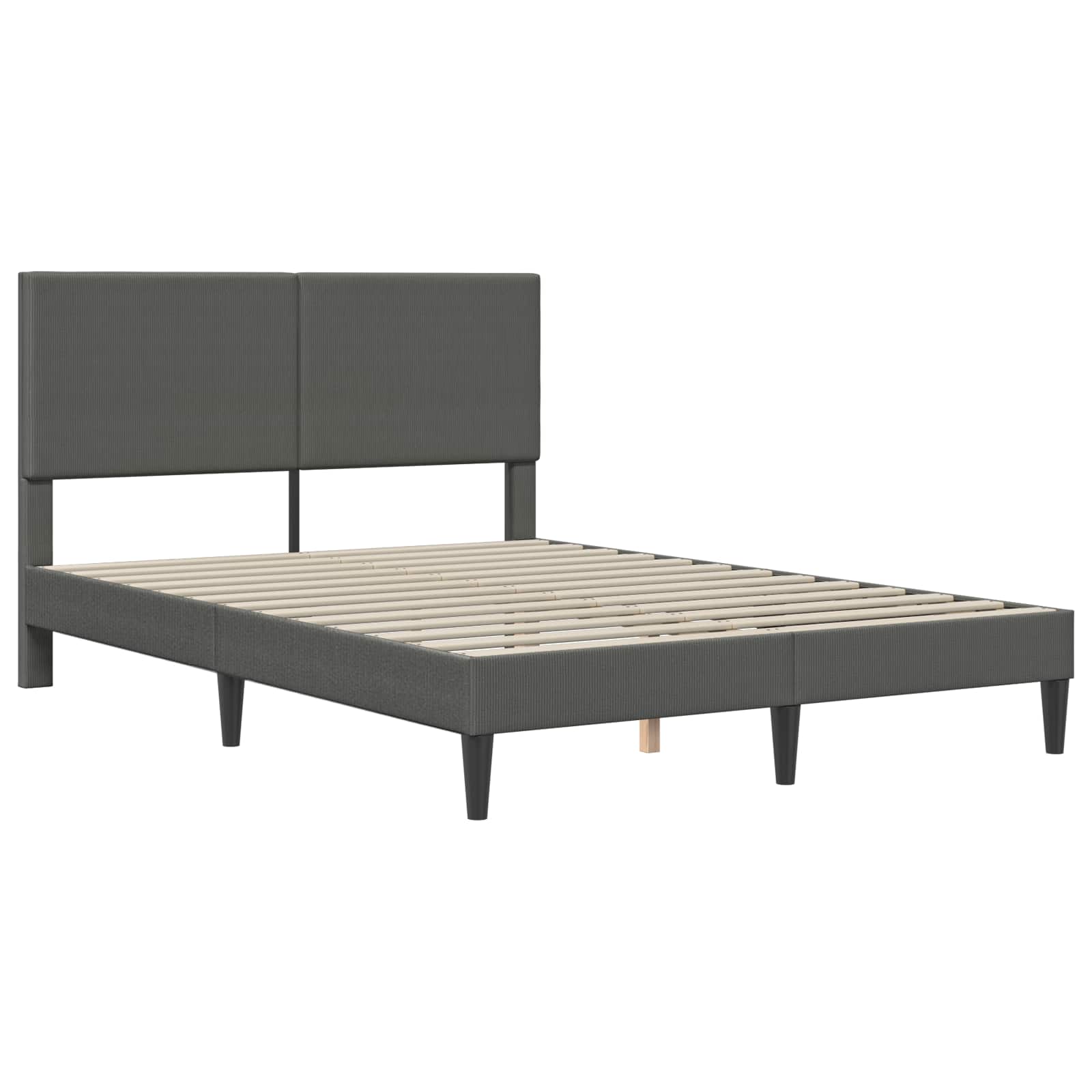 Krevetna konstrukcija Tamnosiva 140 x 200 cm Kordura tekstil
