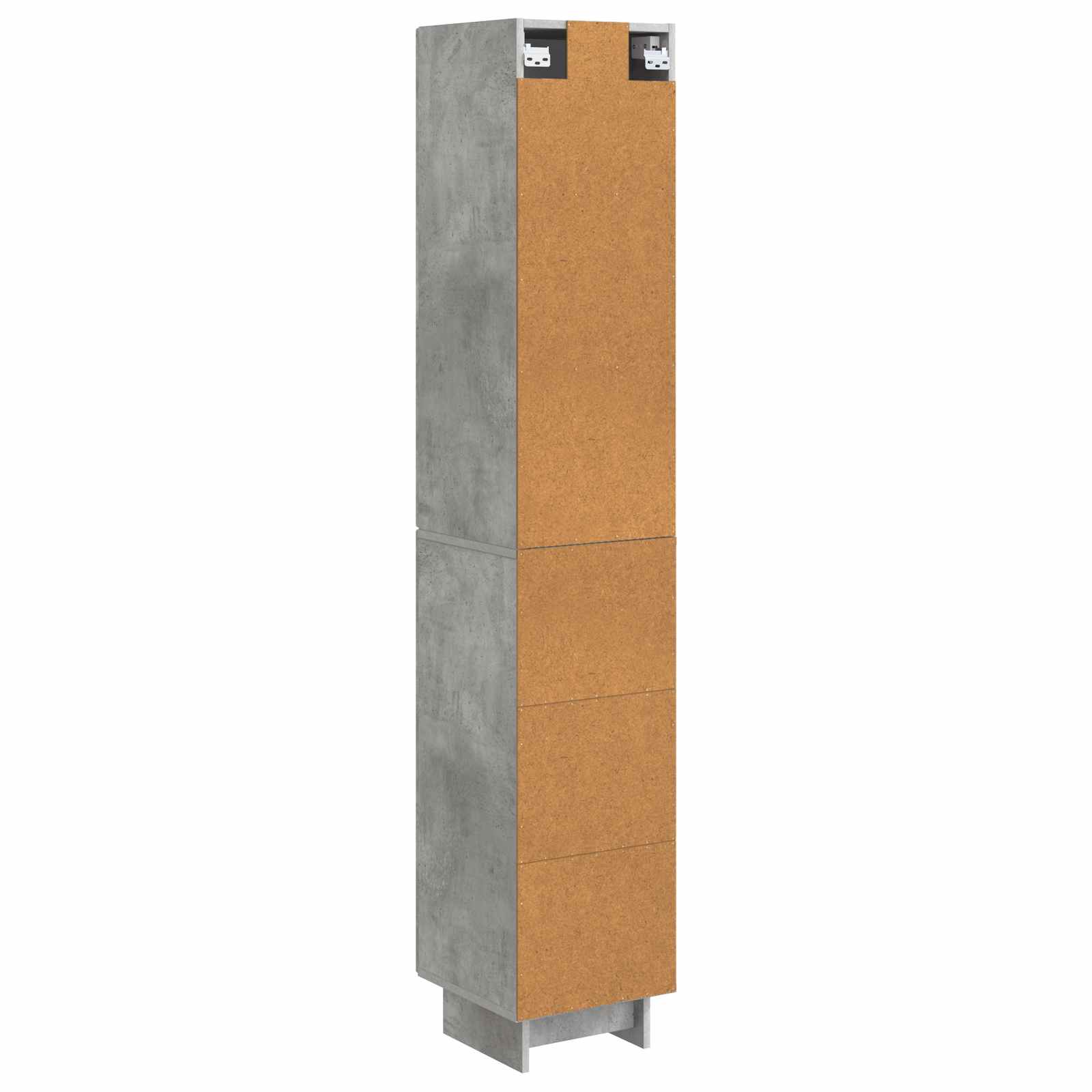 Set ormara 2 pcs Betonska siva 34,5 x 33 x 90 cm