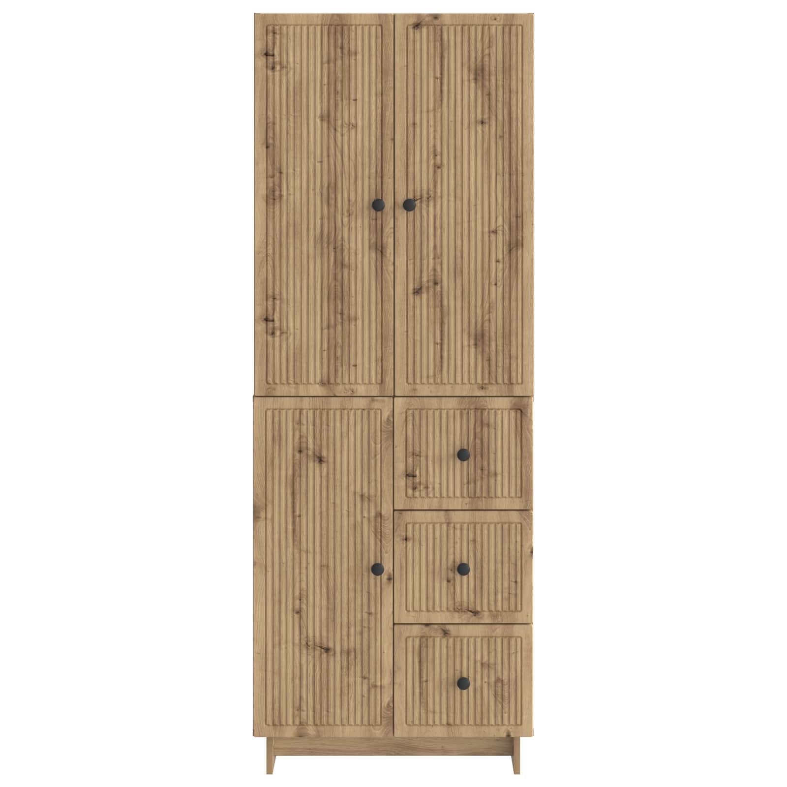 Set ormara 2 pcs 66 x 34,5 x 90 cm Konstruirano drvo