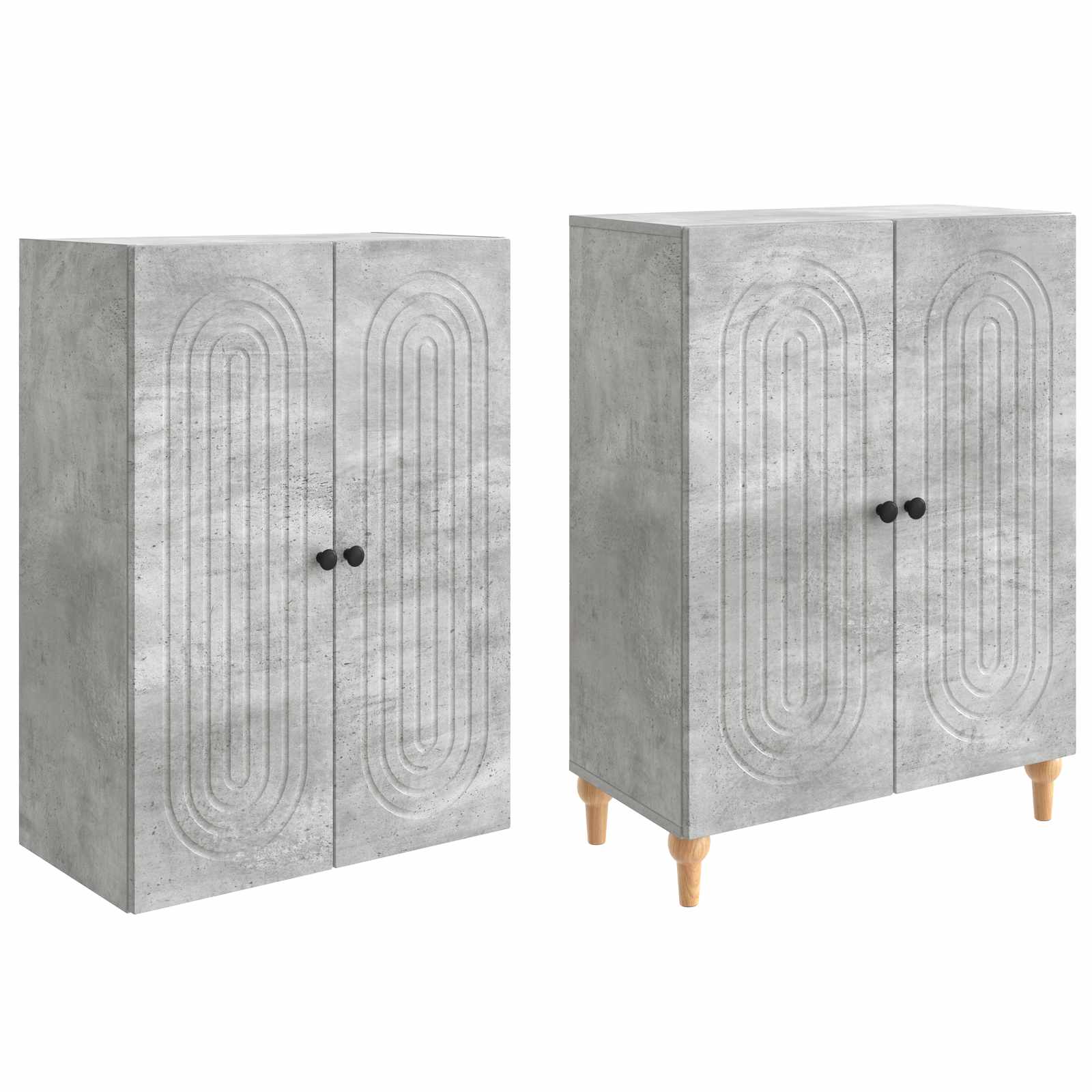 Set ormara 2 pcs 66 x 34,5 x 90 cm Konstruirano drvo
