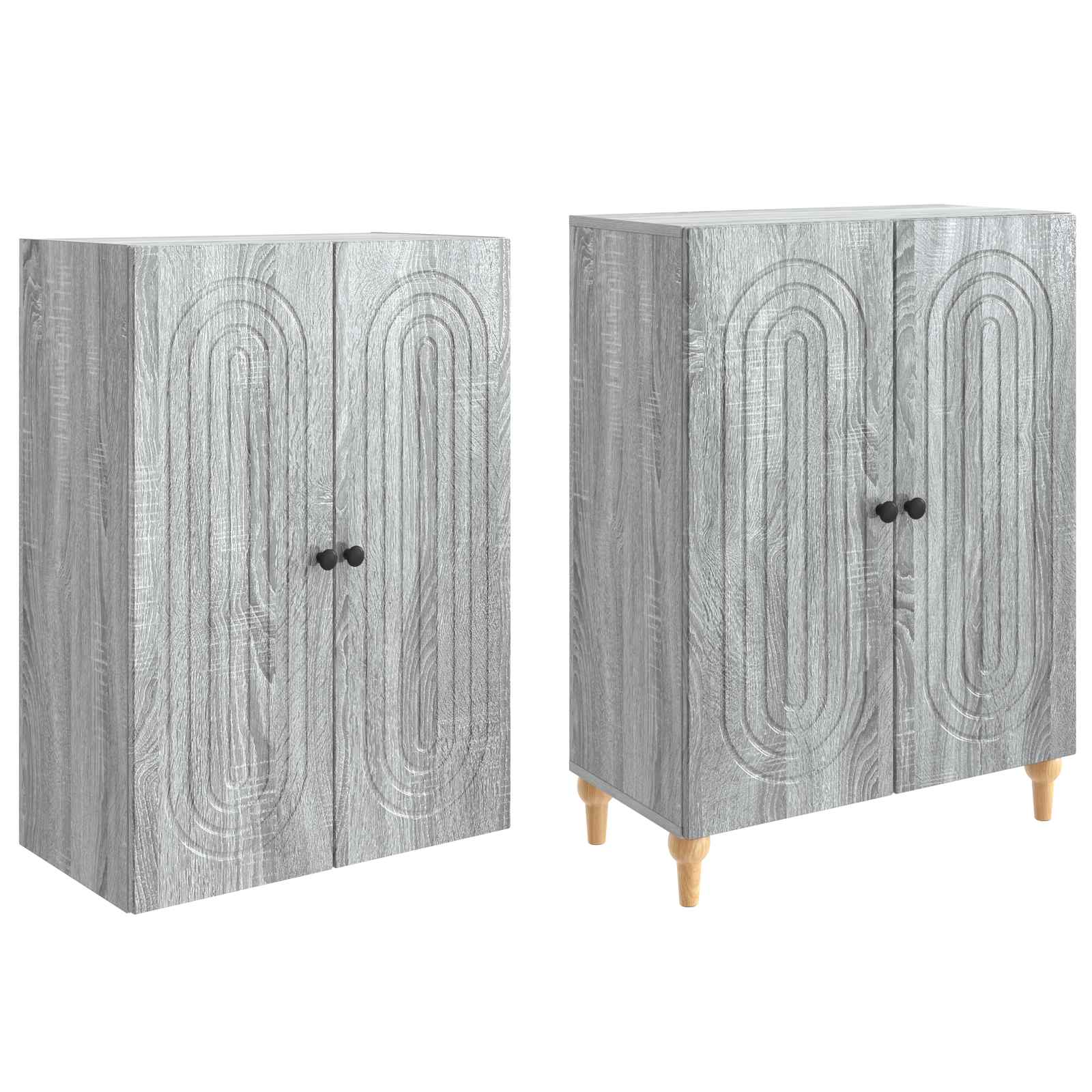 Set ormara 2 pcs 66 x 34,5 x 90 cm Konstruirano drvo