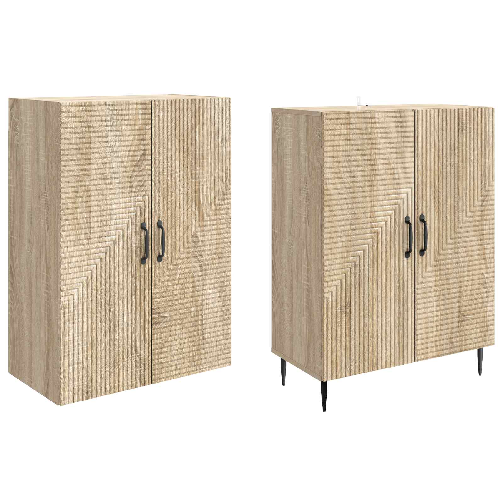Set ormara 2 pcs 66 x 34,5 x 89,5 cm Konstruirano drvo