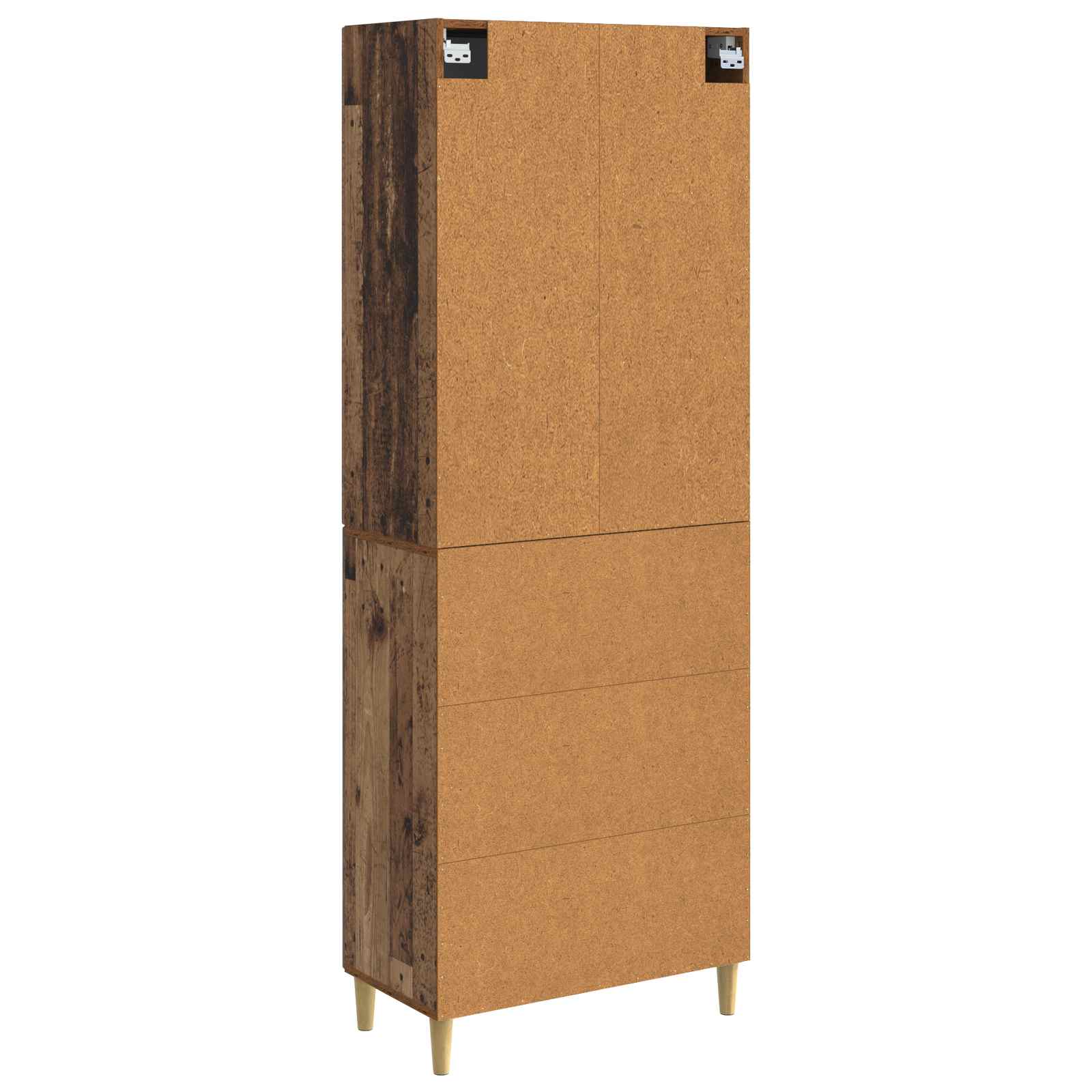 Set ormara 2 pcs Staro drvo Konstruirano drvo
