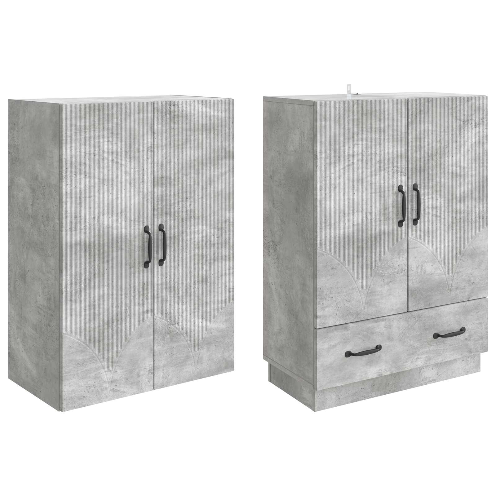 Set ormara 2 pcs Konstruirano drvo