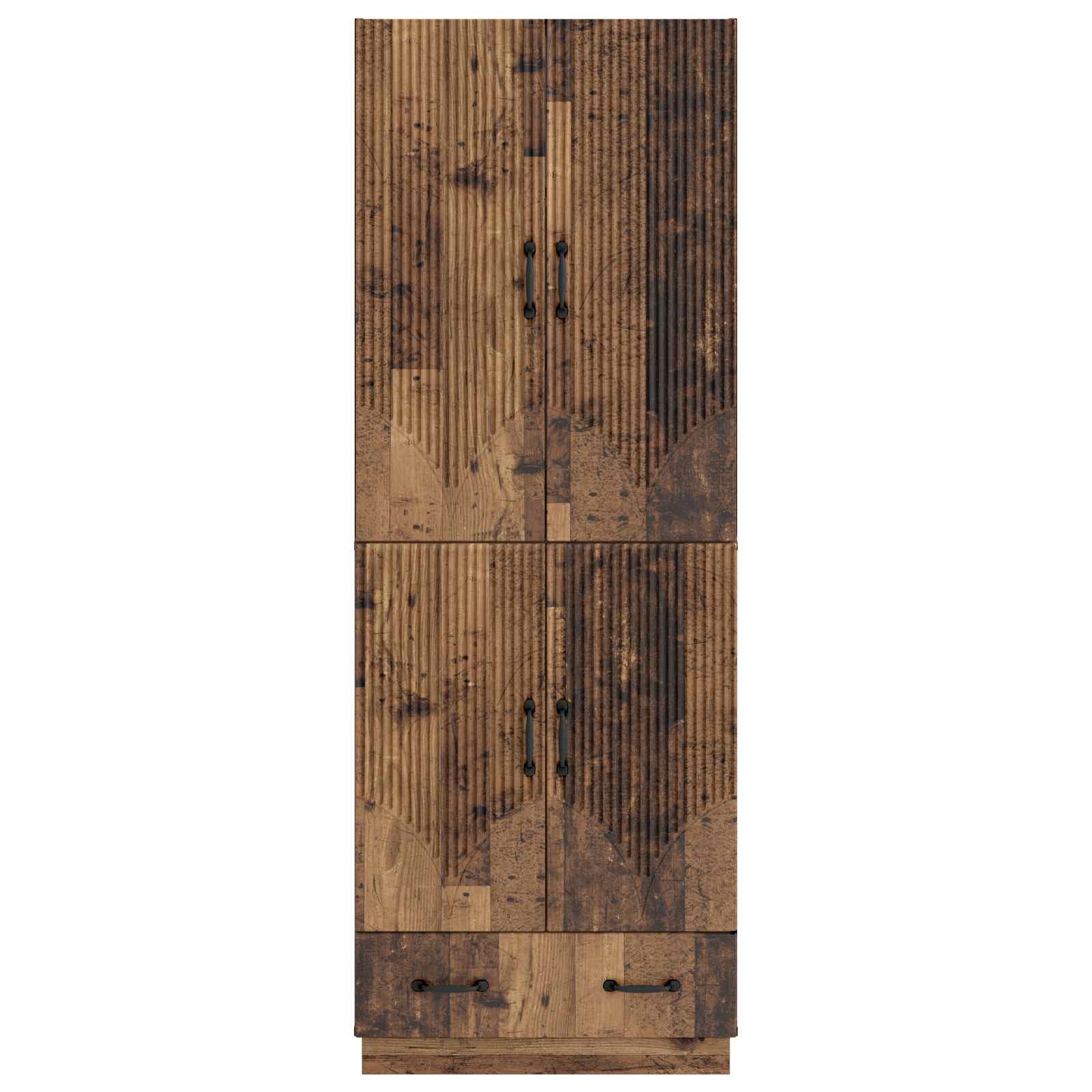 Set ormara 2 pcs Staro drvo Konstruirano drvo