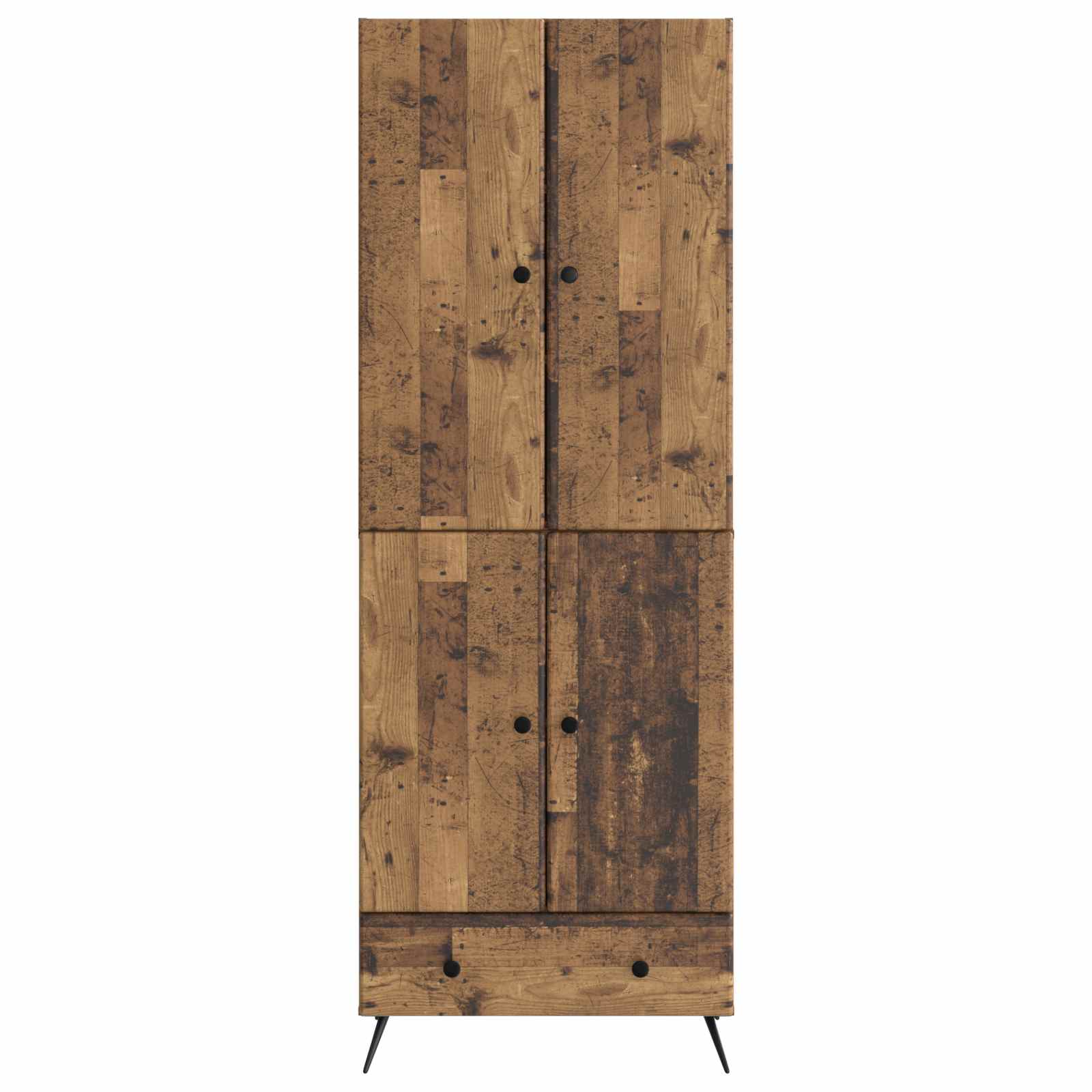 Set ormara 2 pcs Staro drvo Konstruirano drvo
