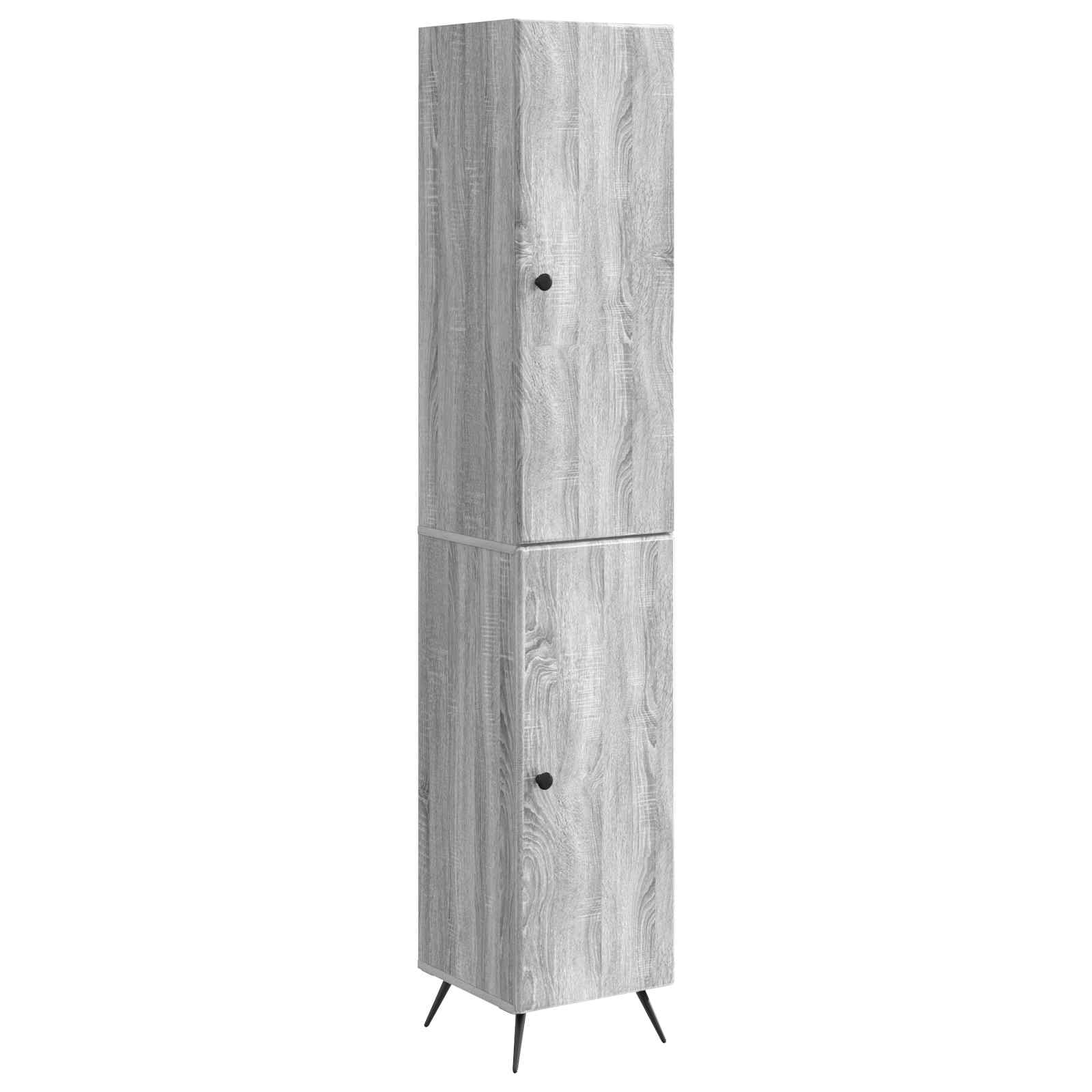Set ormara 2 pcs Siva Sonoma Konstruirano drvo