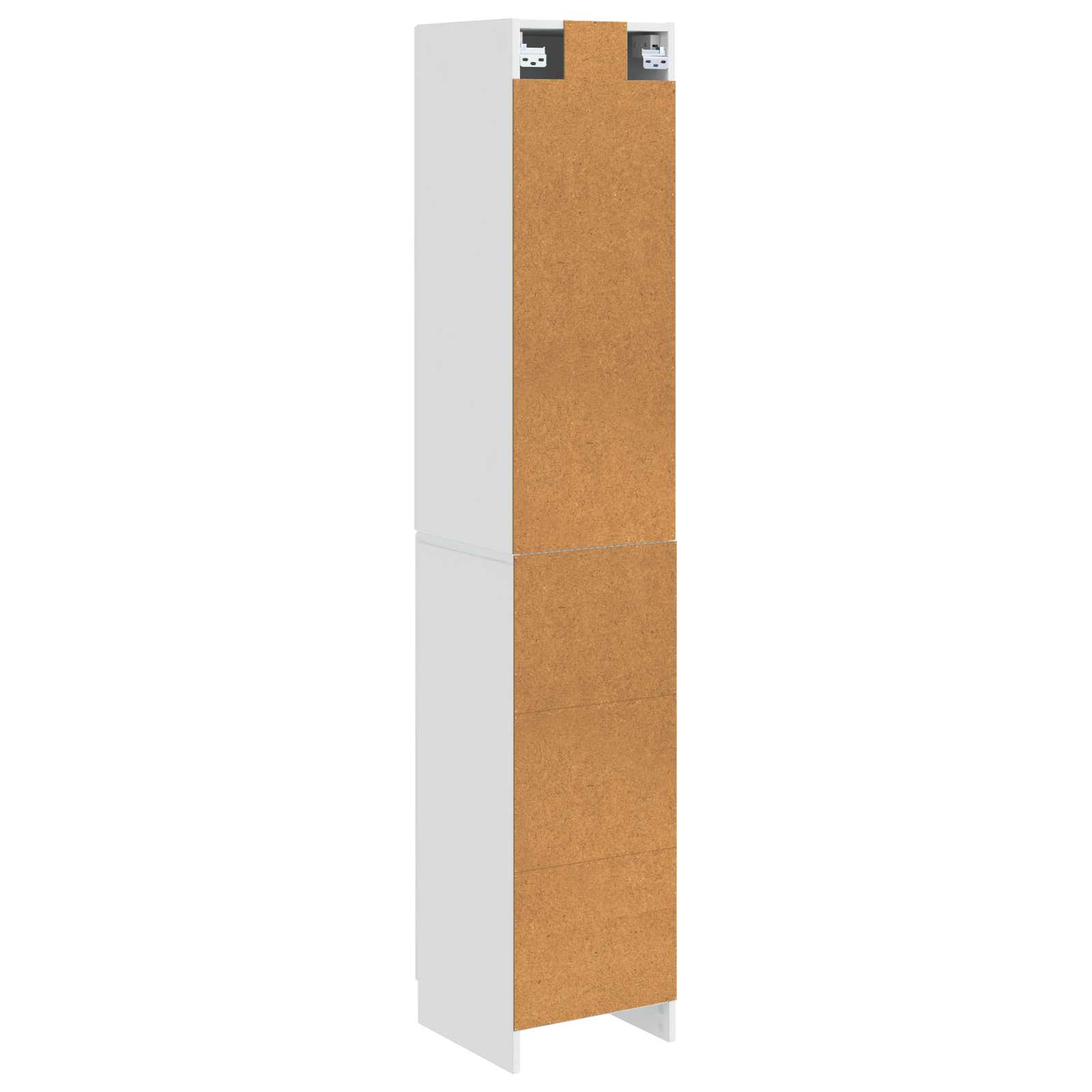 Set ormara 2 pcs Bijela visokog sjaja 33 x 34,5 x 87 cm