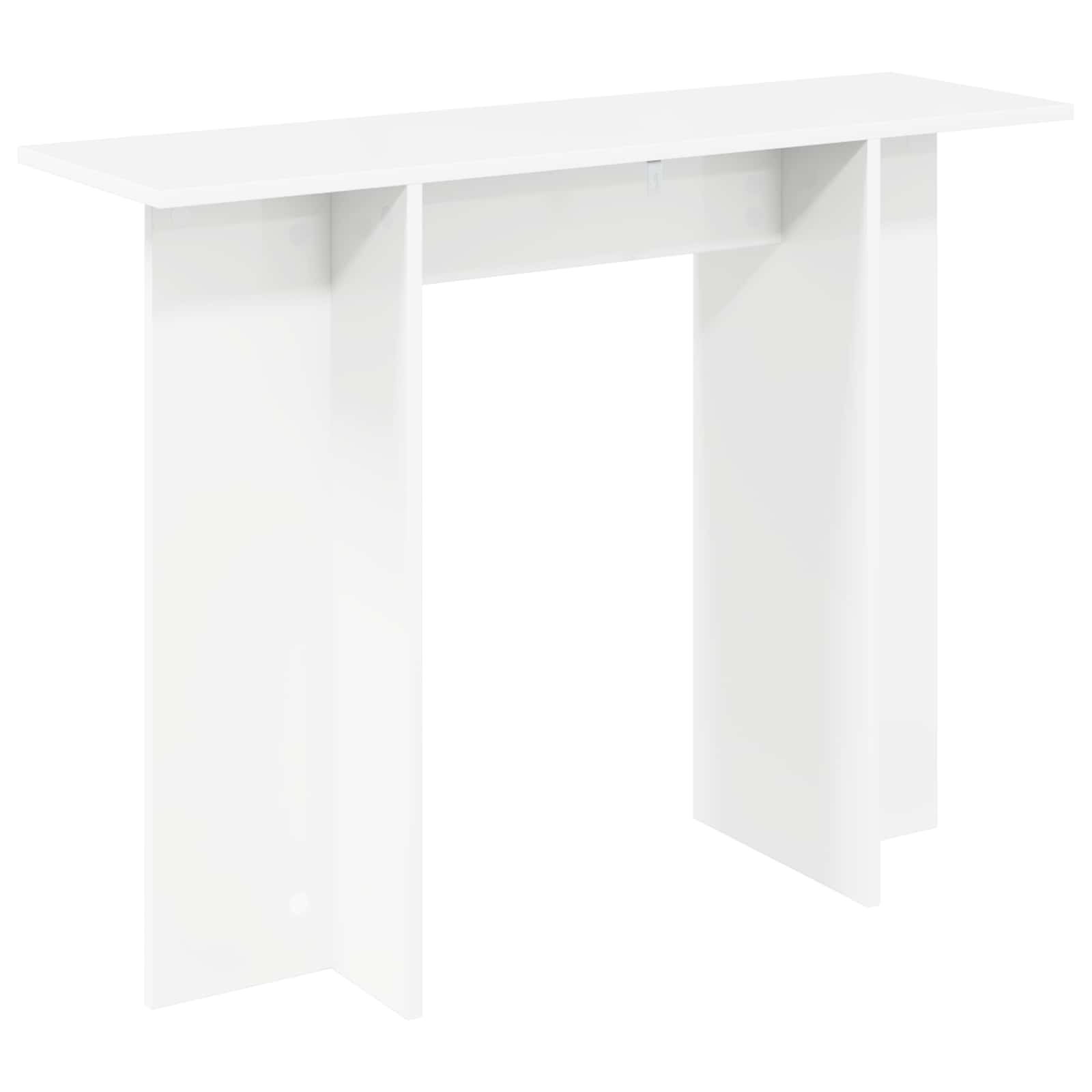 Konzolni stol Bijela 100 x 30 x 75 cm Konstruirano drvo