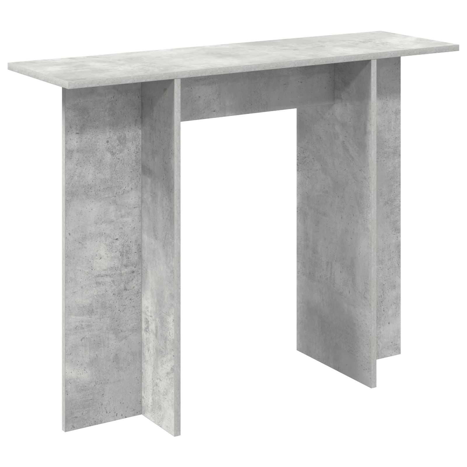 Konzolni stol Betonska siva 100 x 30 x 75 cm Konstruirano drvo