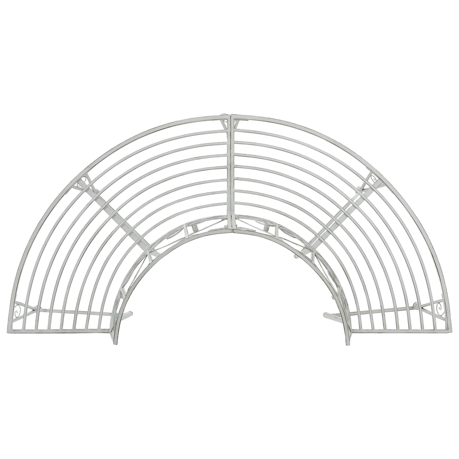 Klupa pod drvetom 4-Broj sjedala 160 x 80 x 89 cm Čelik