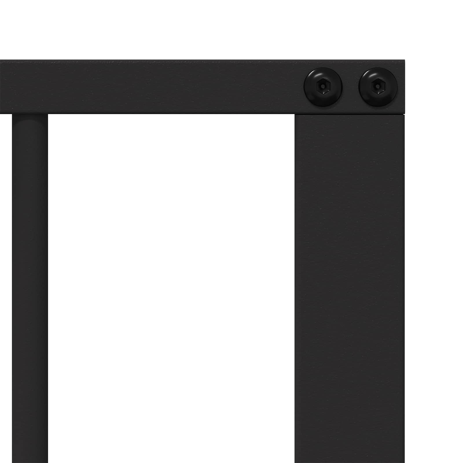Vrata za pse 4 pcs Crna 60 x 80 cm Cinkani čelik