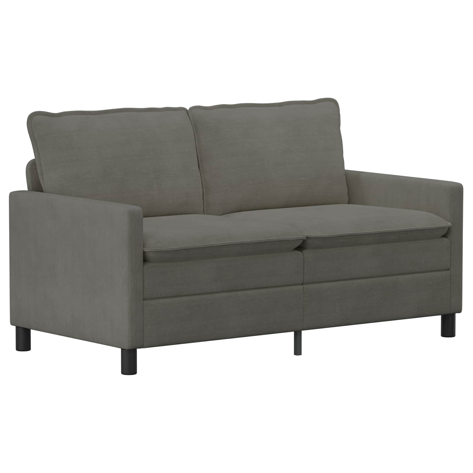 Set sofe 2 pcs Svjetlosiva Tkanina