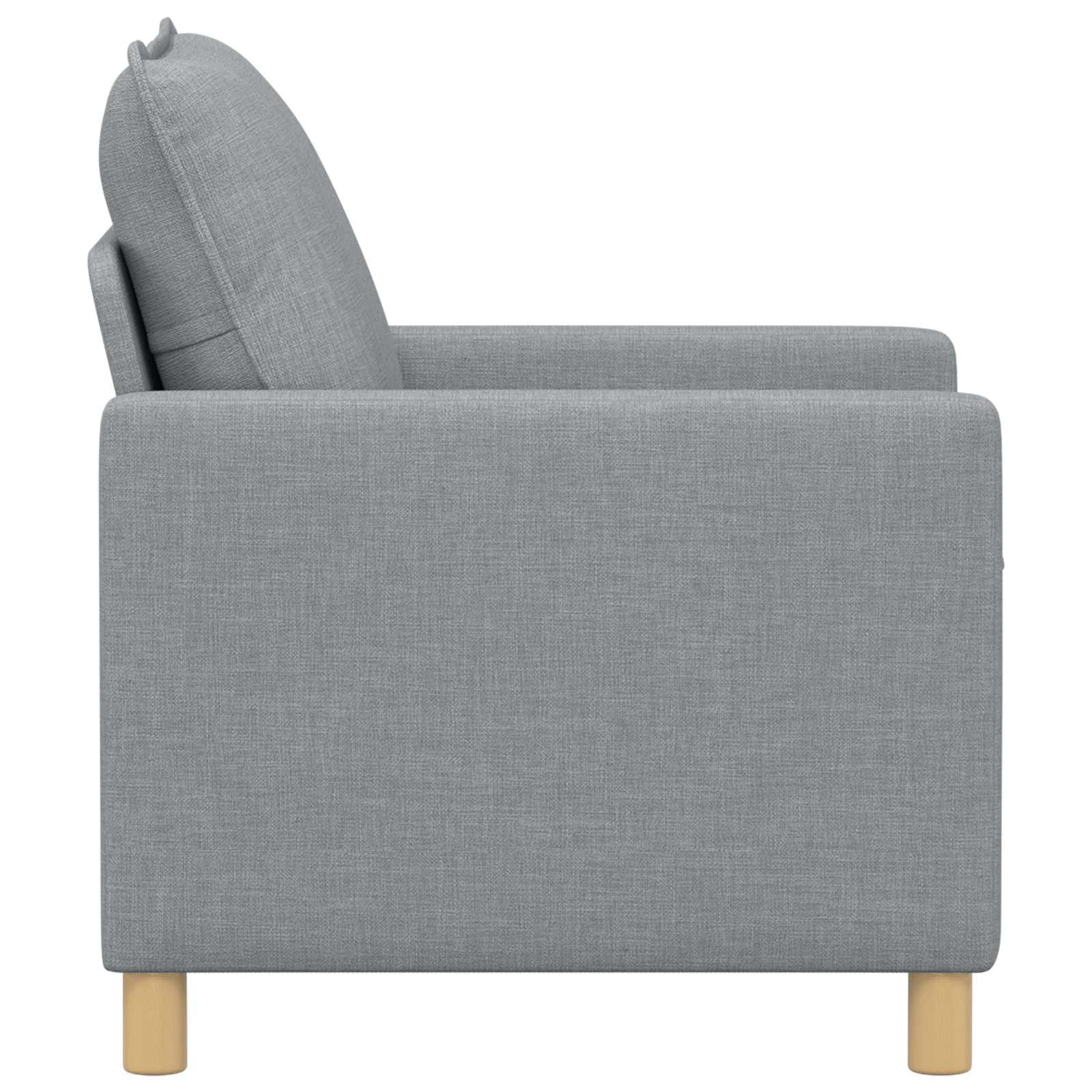 Sofa Svjetlosiva 76 x 81 x 87,5 cm Tkanina