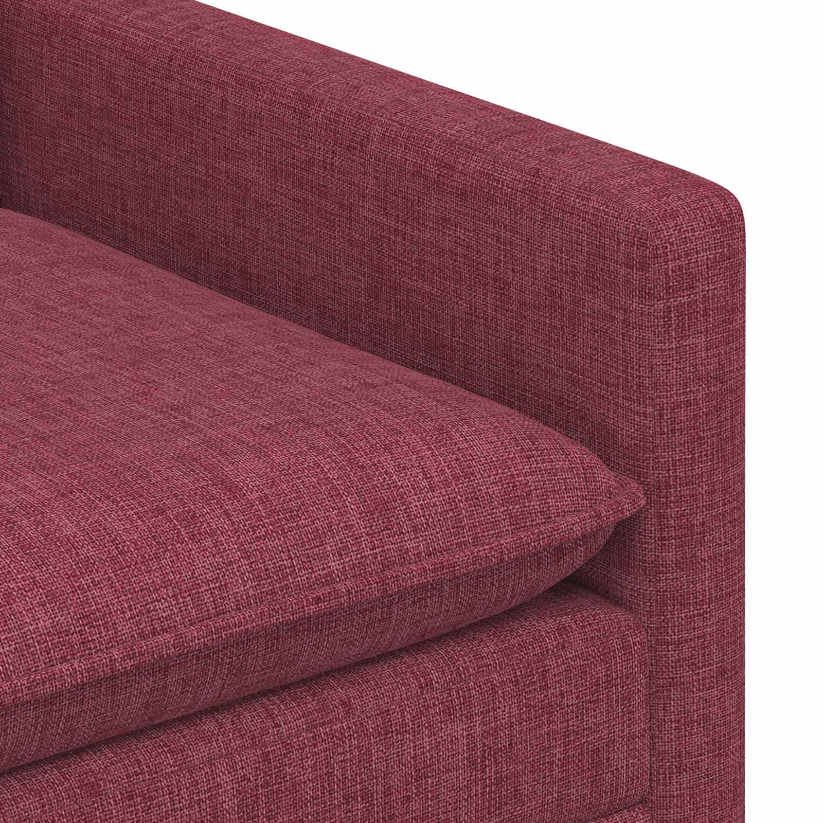 Sofa Vinska crvena 76 x 81 x 87,5 cm Tkanina