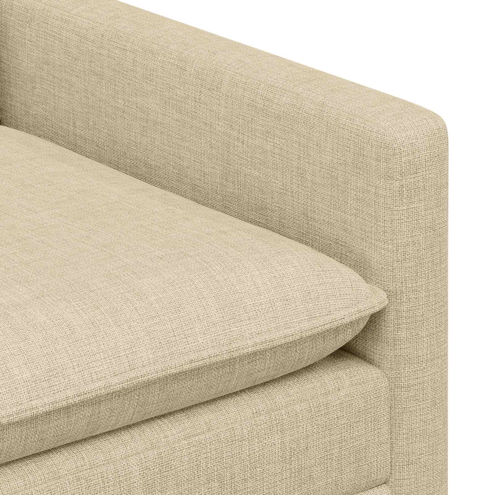 Sofa Krem 76 x 81 x 87,5 cm Tkanina