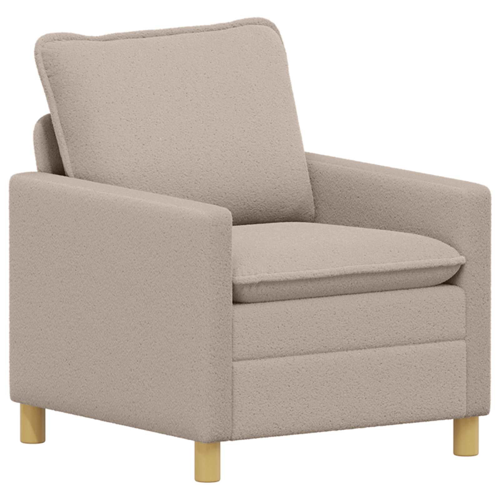 Sofa Svjetlosiva 76 x 81 x 87,5 cm Tkanina