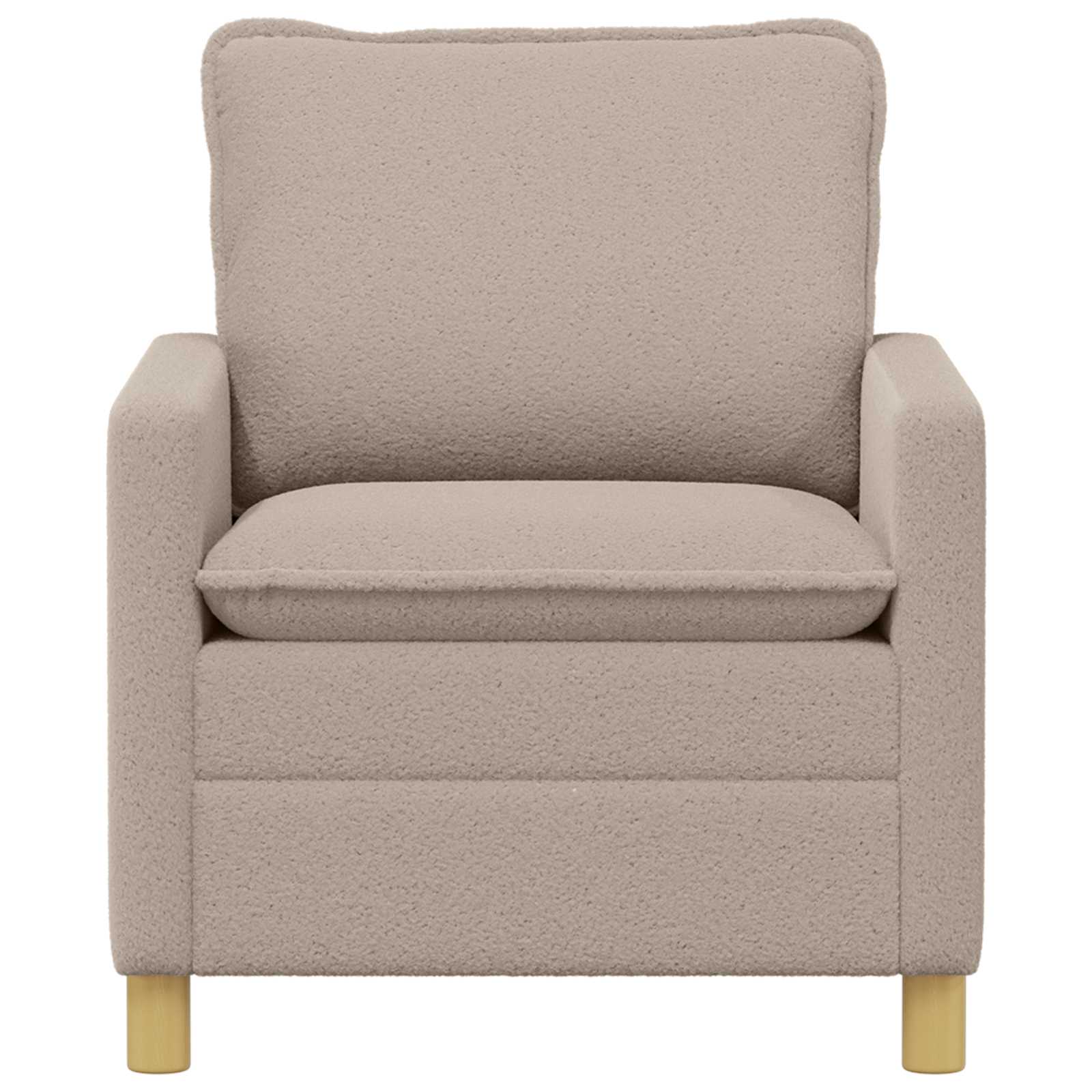 Sofa Svjetlosiva 76 x 81 x 87,5 cm Tkanina