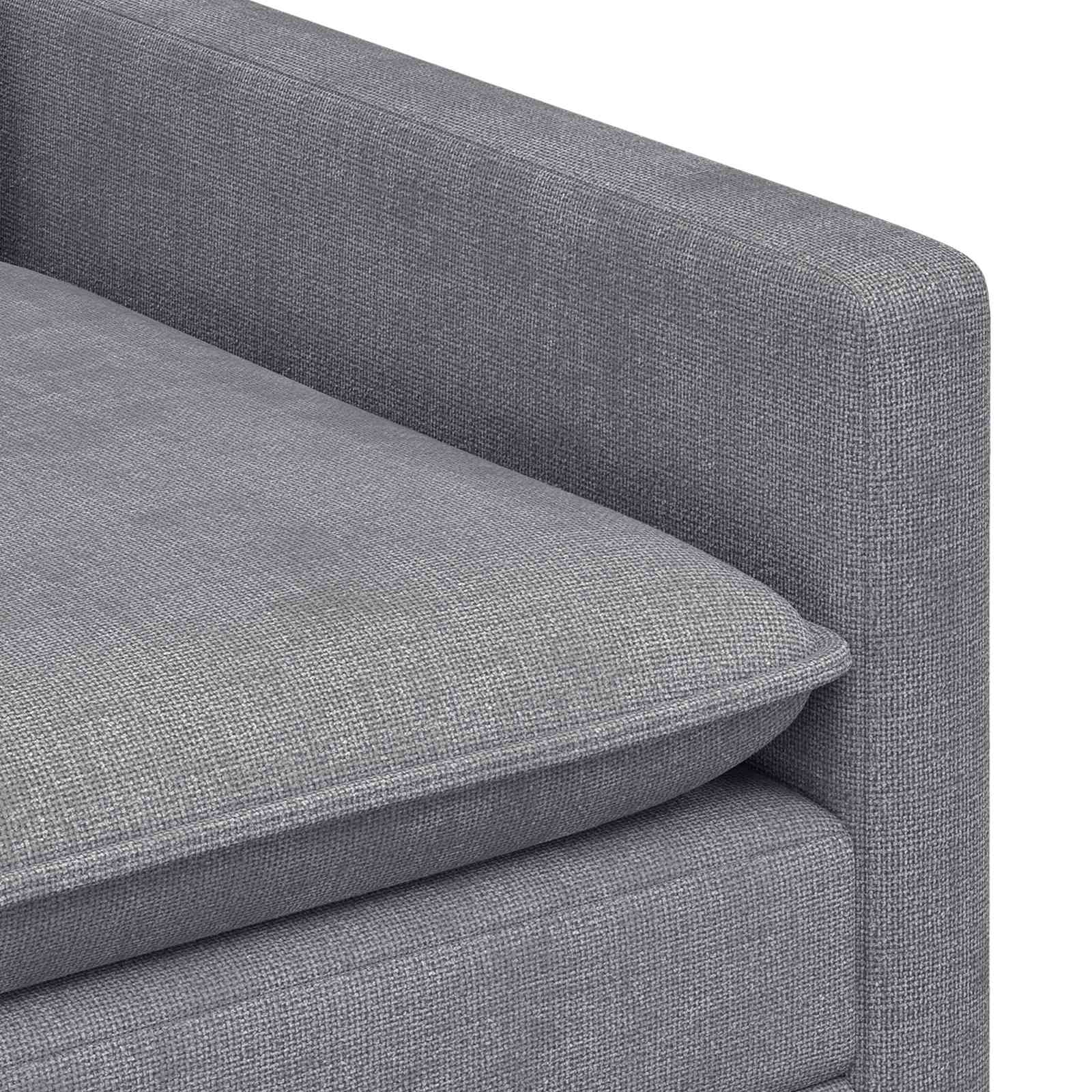 Sofa Svjetlosiva 76 x 81 x 87,5 cm Poliester