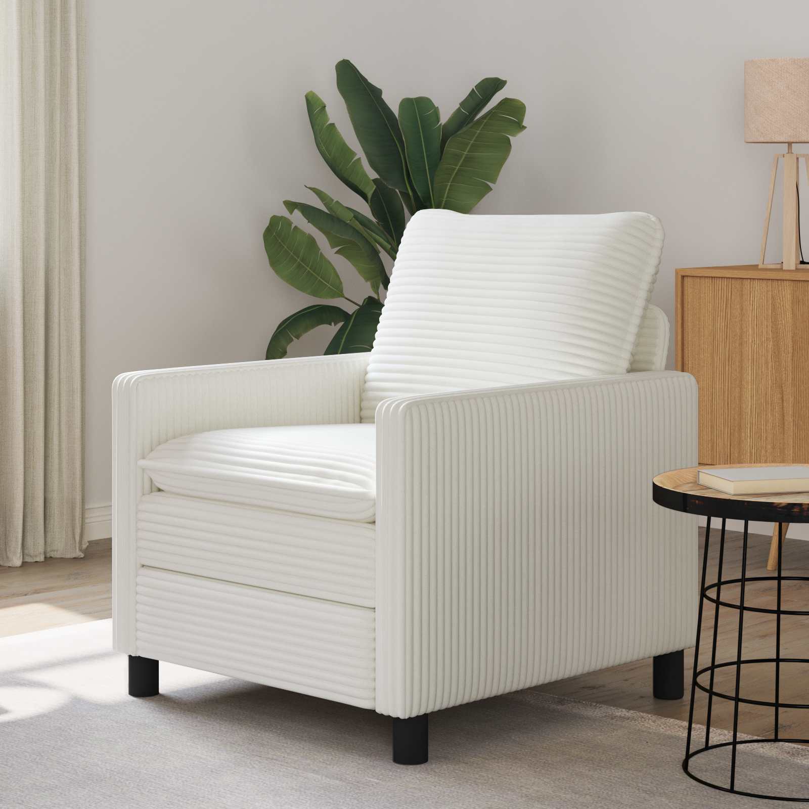 Sofa Krem 76 x 81 x 87,5 cm Poliester