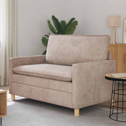 Sofa Bež 126 x 81 x 87,5 cm Poliester