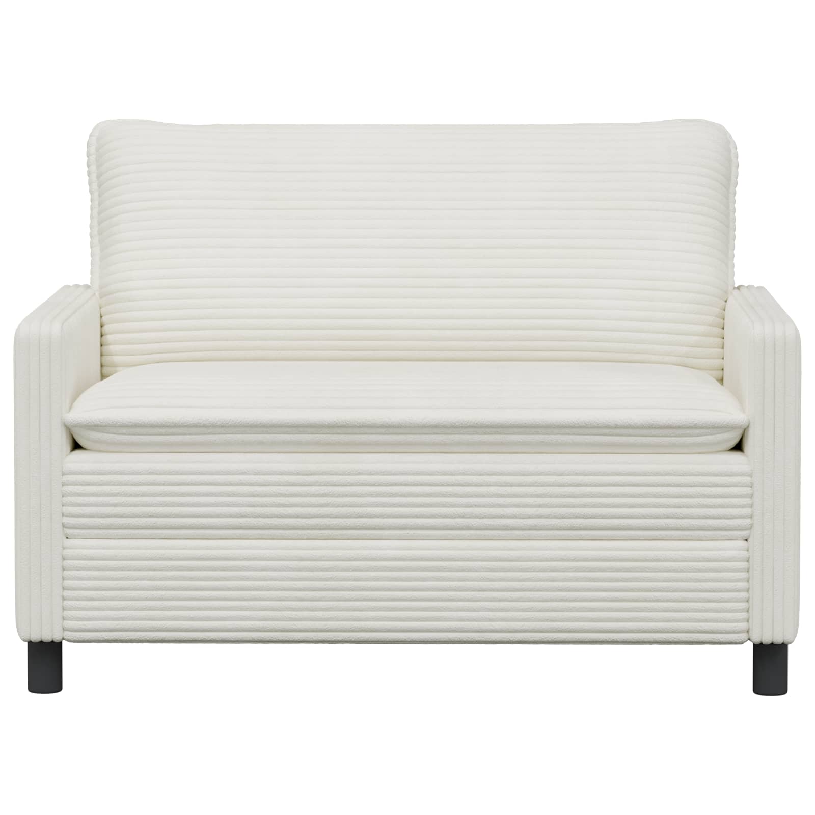 Sofa Krem 126 x 81 x 87,5 cm Poliester