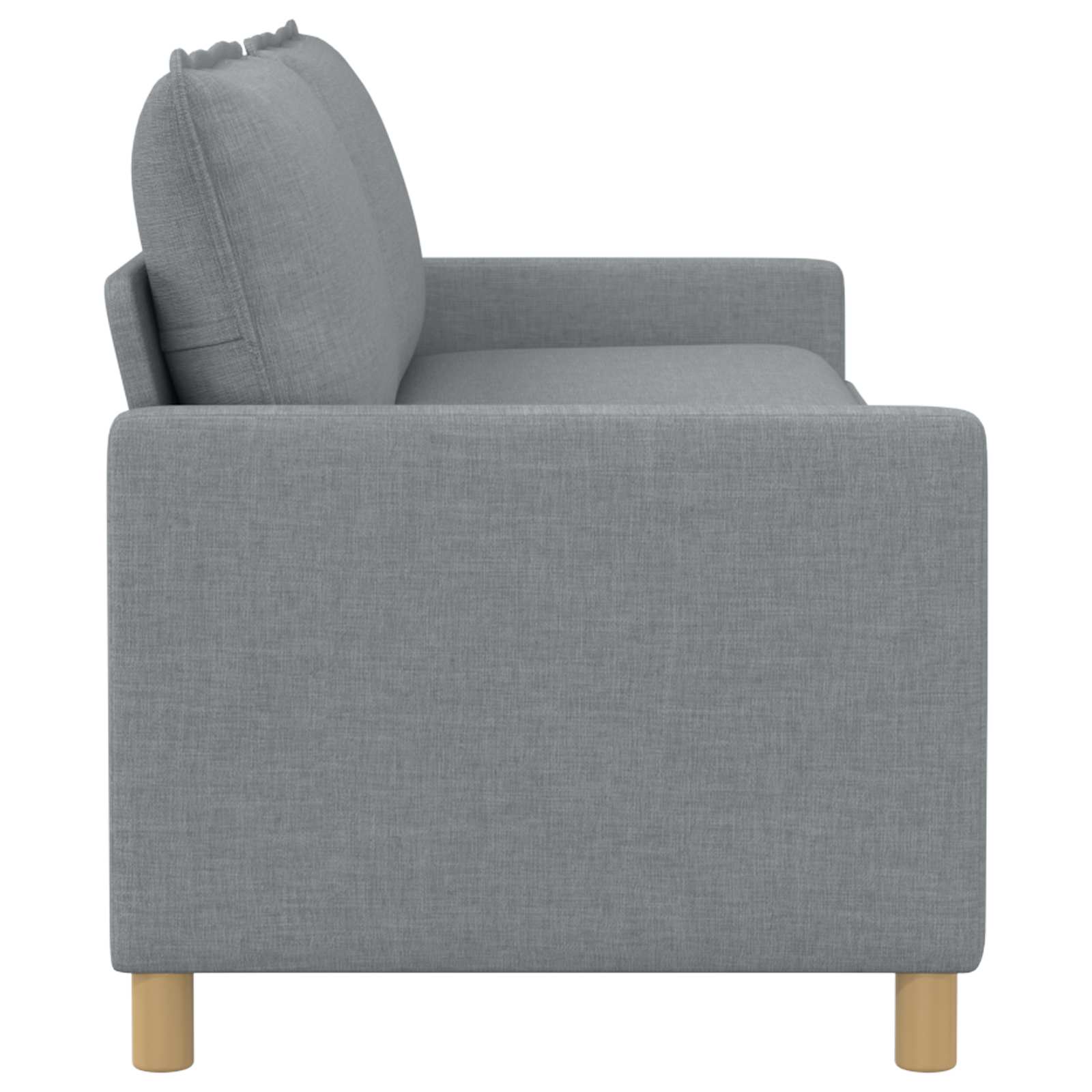 Sofa Svjetlosiva 196 x 81 x 87,5 cm Tkanina
