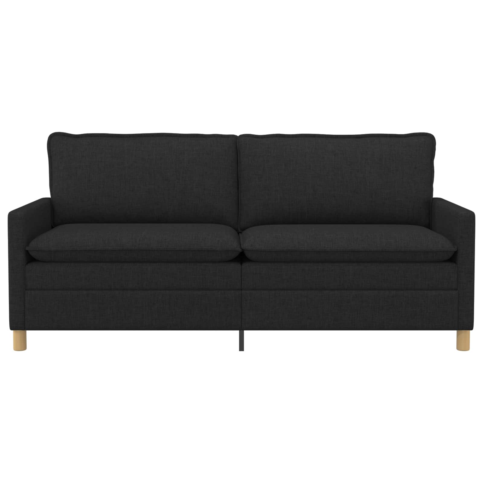 Sofa Crna 196 x 81 x 87,5 cm Tkanina
