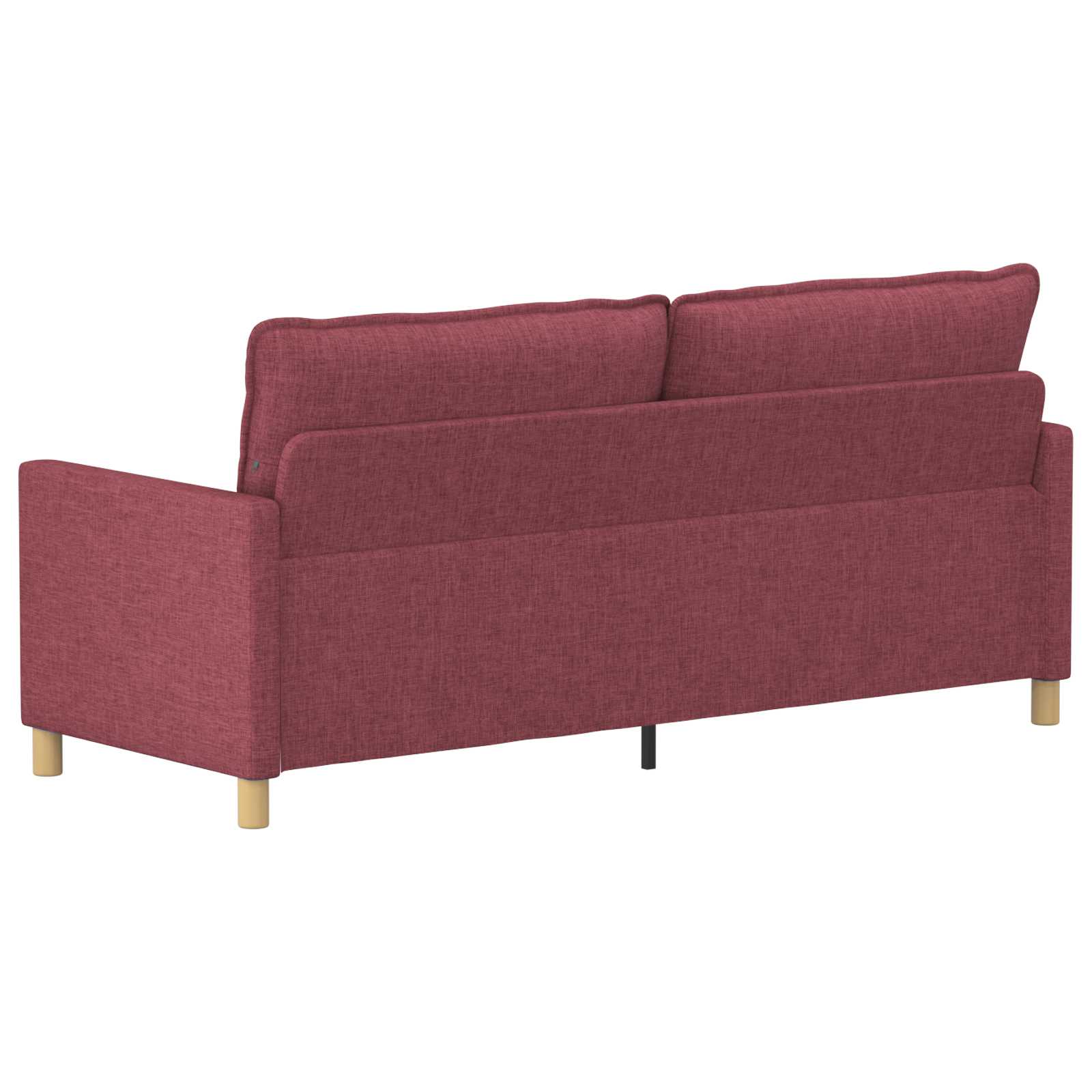 Sofa Vinska crvena 196 x 81 x 87,5 cm Tkanina
