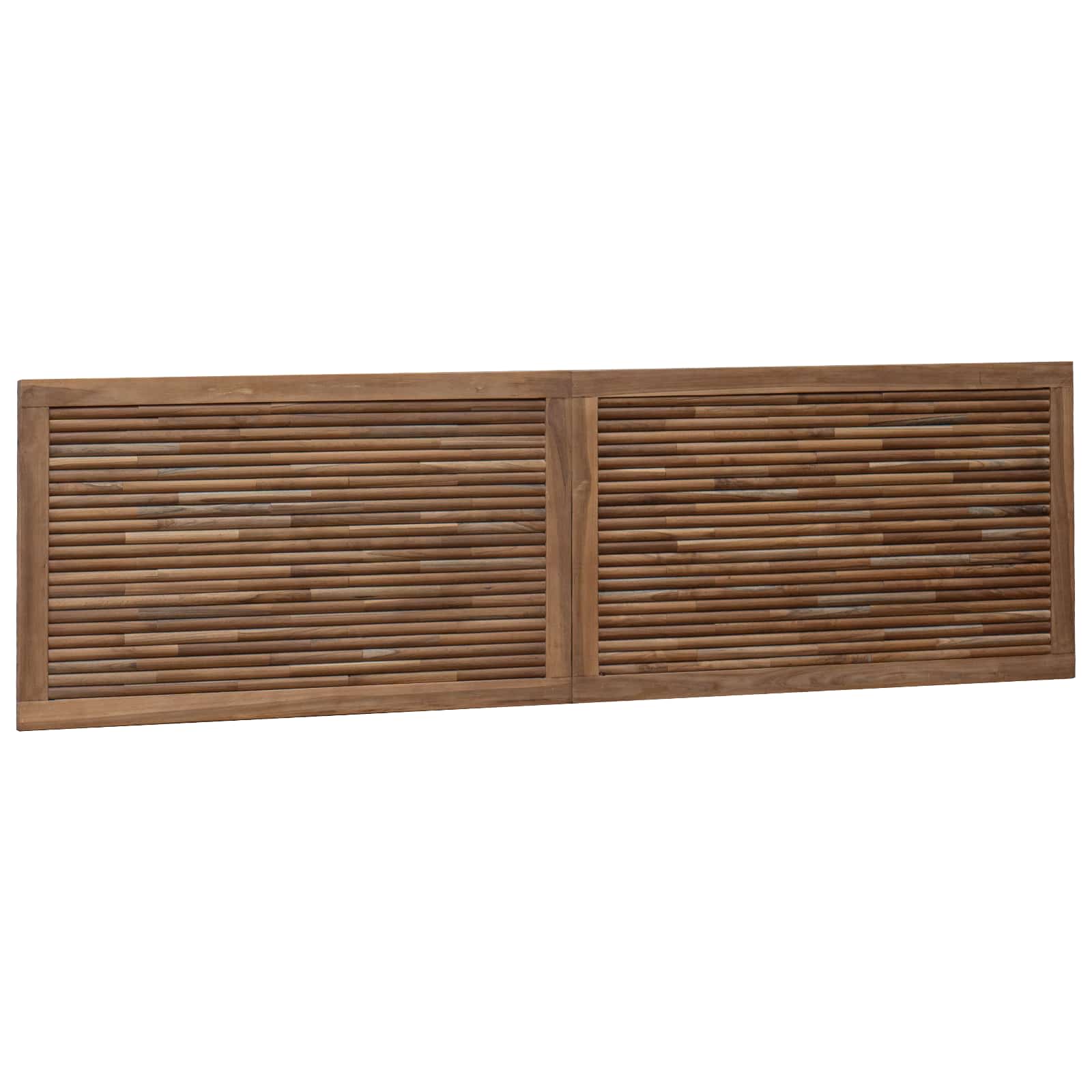 Uzglavlje za krevet Prirodna Čvrsto teak drvo