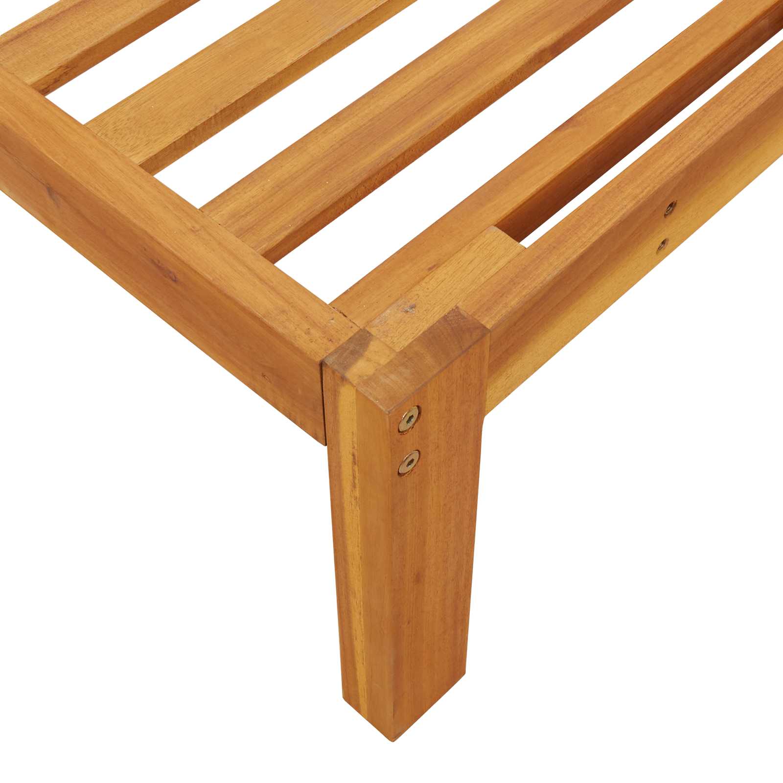 Set sofe Sivo-smeđa 240 x 92 x 69 cm Čvrsto drvo akacije