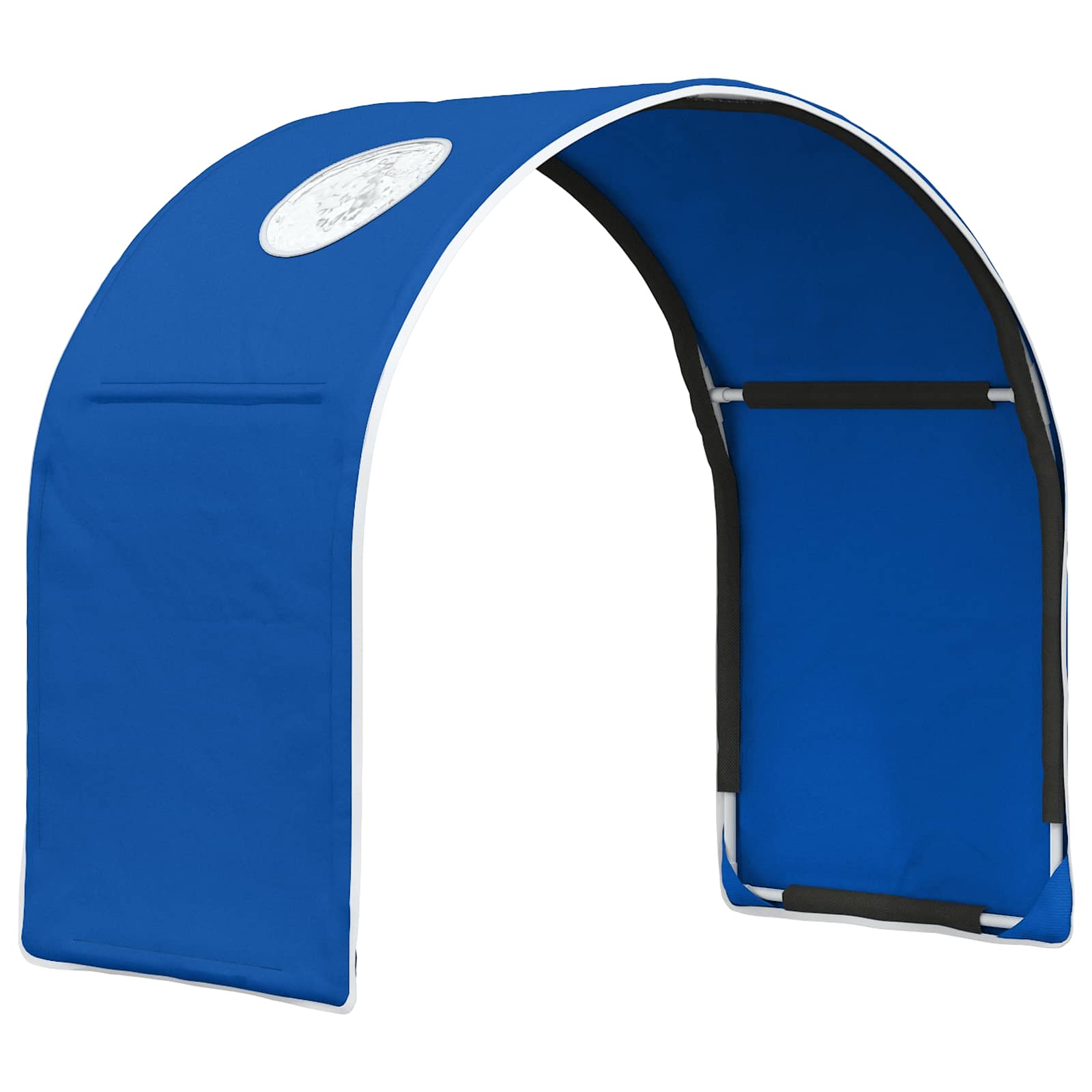 Tunis za krevet 2 pcs Plava 211 x 52,5 x 2 cm Poliester