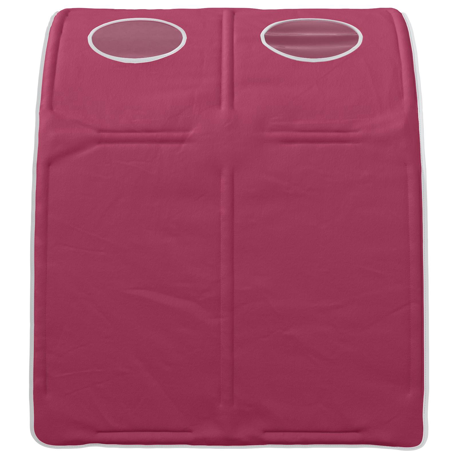 Tunis za krevet 2 pcs Crvena 211 x 67.5 x 2 cm Poliester