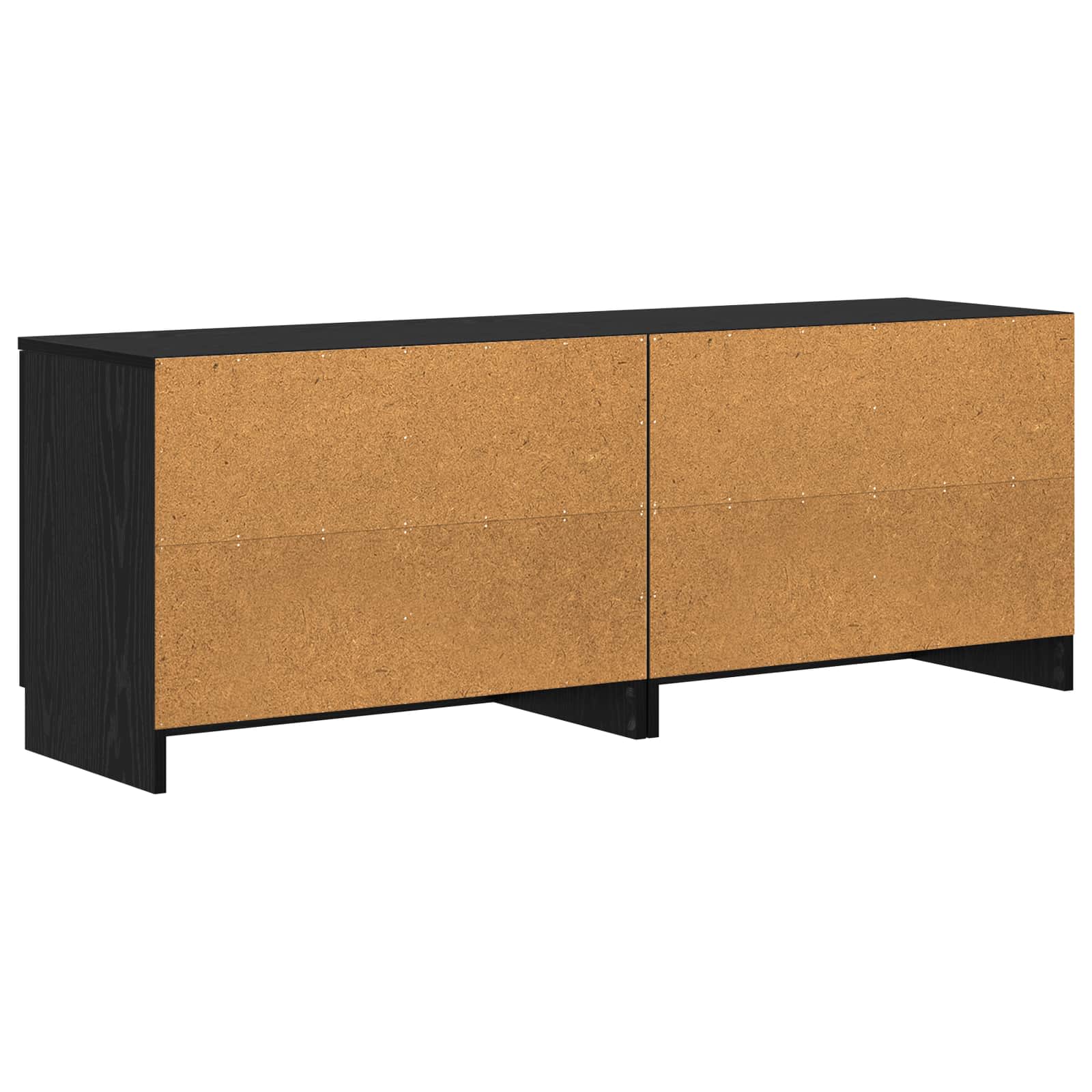 Ormar za krevet na kat 2 kom. Crni hrast 66 x 35 x 48 cm