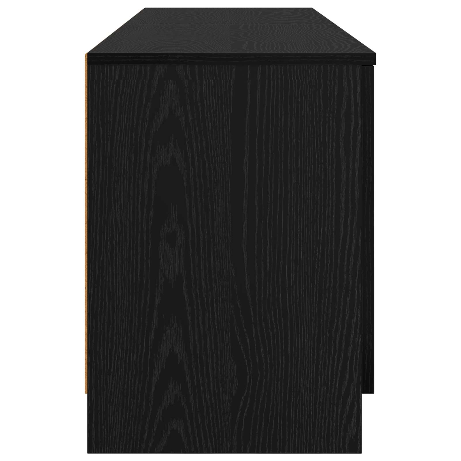 Ormar za krevet na kat 2 kom. Crni hrast 66 x 35 x 48 cm