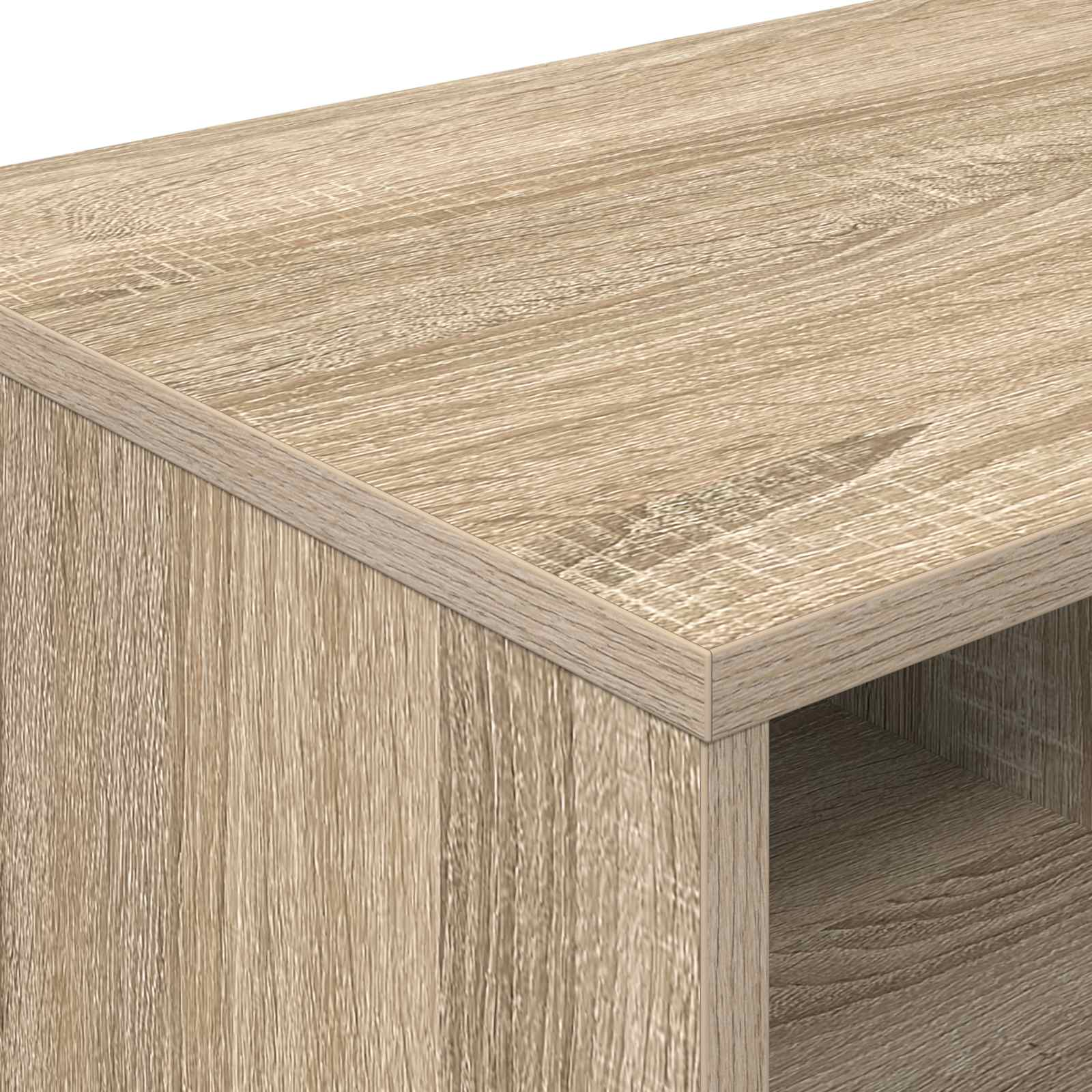 Ormarić za krevet s pohranom 2 pcs Hrast sonoma 66 x 35 x 48 cm