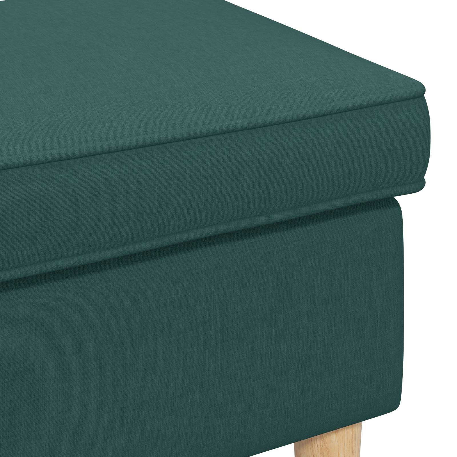 Stolica za noge Tamnozelena 55 x 35 x 41 cm