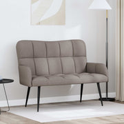 Sofa za dvije osobe Sivosmeđa 115 x 61 x 87 cm Tkanina