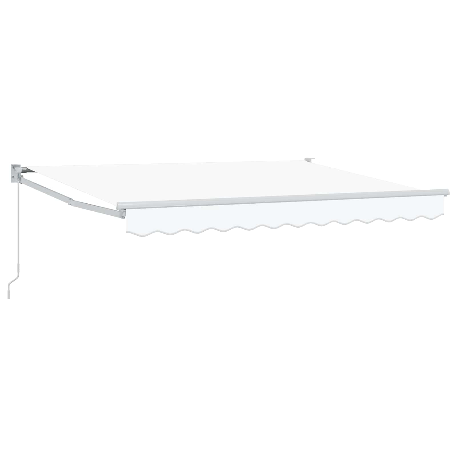 Povlačivi tende Bijela 3 x 2 m 100% Poliester i Aluminij