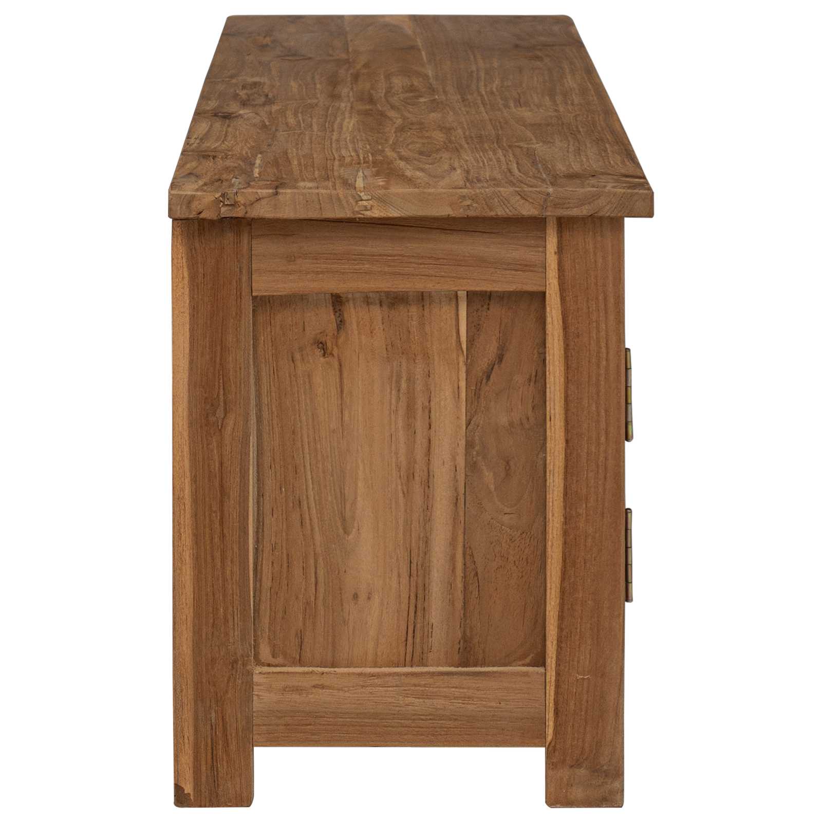 TV komoda 110 x 30 x 40 cm Prirodna Čvrsto teak drvo