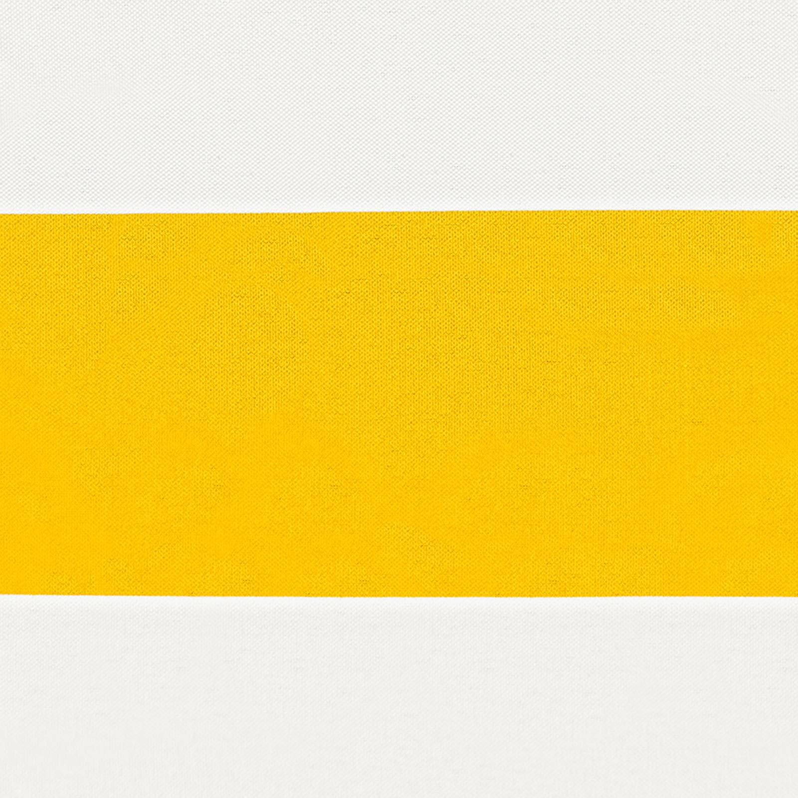 Balcony ekran Žuta i bijela 110 x 400 cm Oxford tkanina