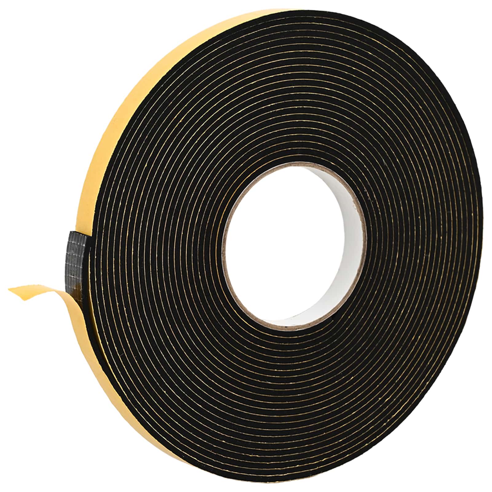 Samoljepljiva pjenasta traka Crna 10mm x 10m CR pjena