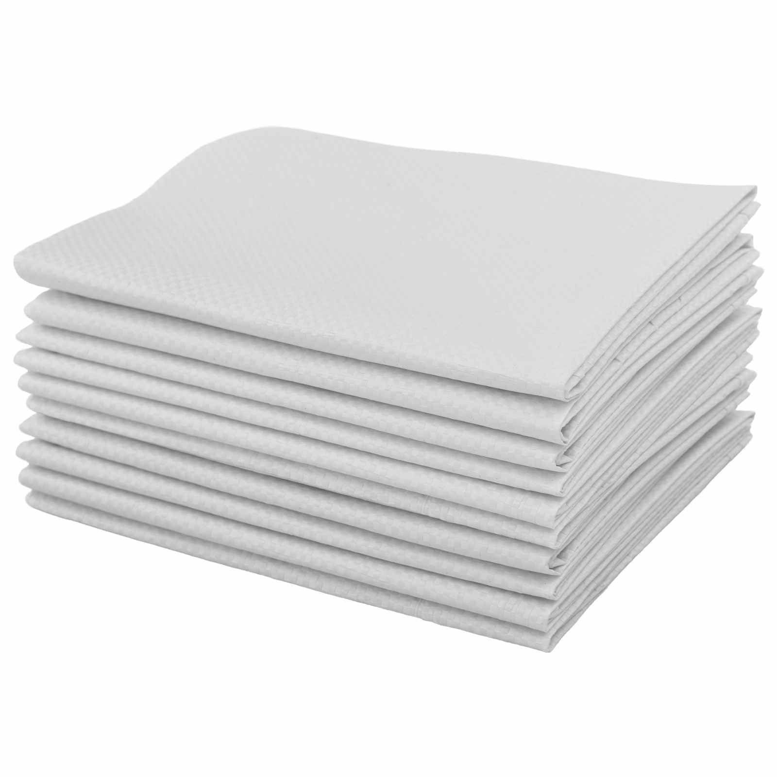 Tkanine vreće 100 pcs Bijela 30 x 45 cm PP