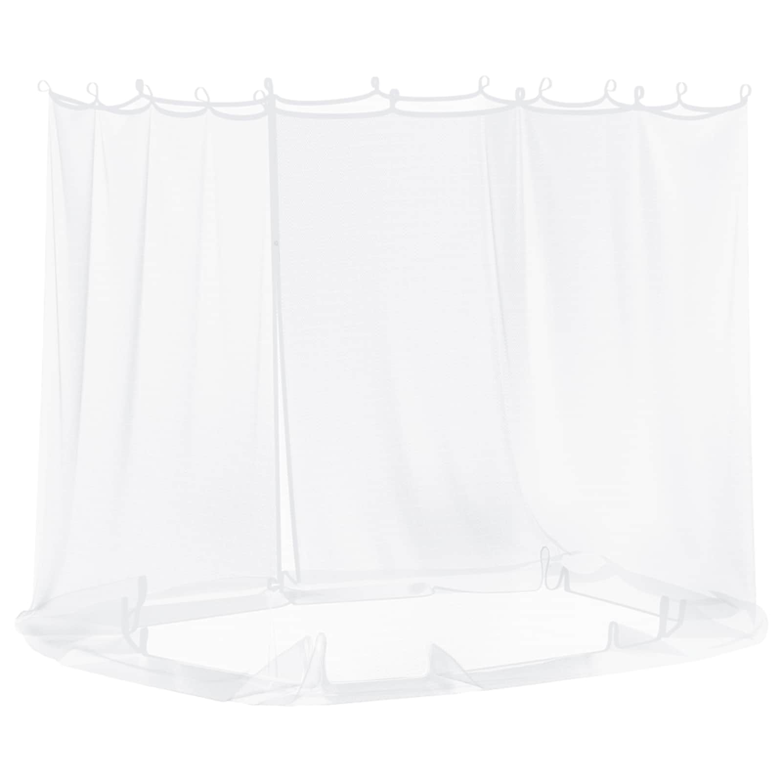 Mreža protiv komaraca za gazebo 220 mesh Bijela 2 x 2 x 2 m